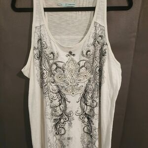 Maurices Embellished Tank Top Sz. XL